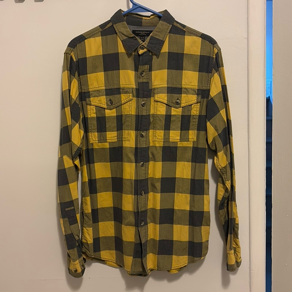 Men’s Banana Republic flannel shirt